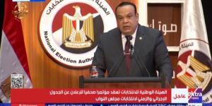 رئيس الهيئة الوطنية للانتخابات يعلن تقدم 112 مرشحا لانتخابات النواب اليوم - شبكة جدة الإخبارية