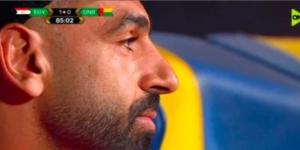 محمد صلاح يتواجد مع بدلاء منتخب مصر قبل نهاية مباراة غينيا بيساو للمشاركة بالاحتفالات - شبكة جدة الإخبارية