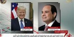 اتصال
      هاتفي
      بين
      الرئيس
      السيسي
      وترامب
      من
      تل
      أبيب - شبكة جدة الإخبارية