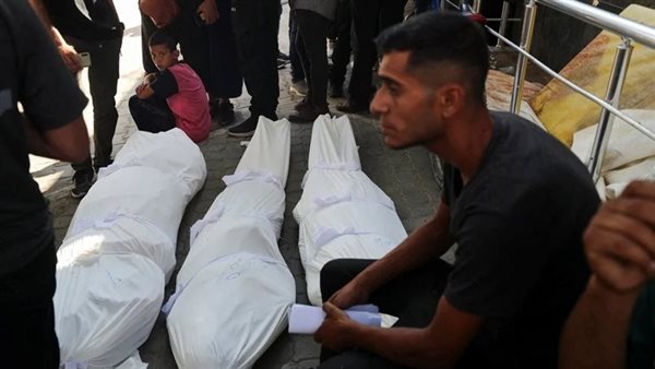 استشهاد فلسطيني في قصف إسرائيلي لخيام النازحين في جنوب غزة