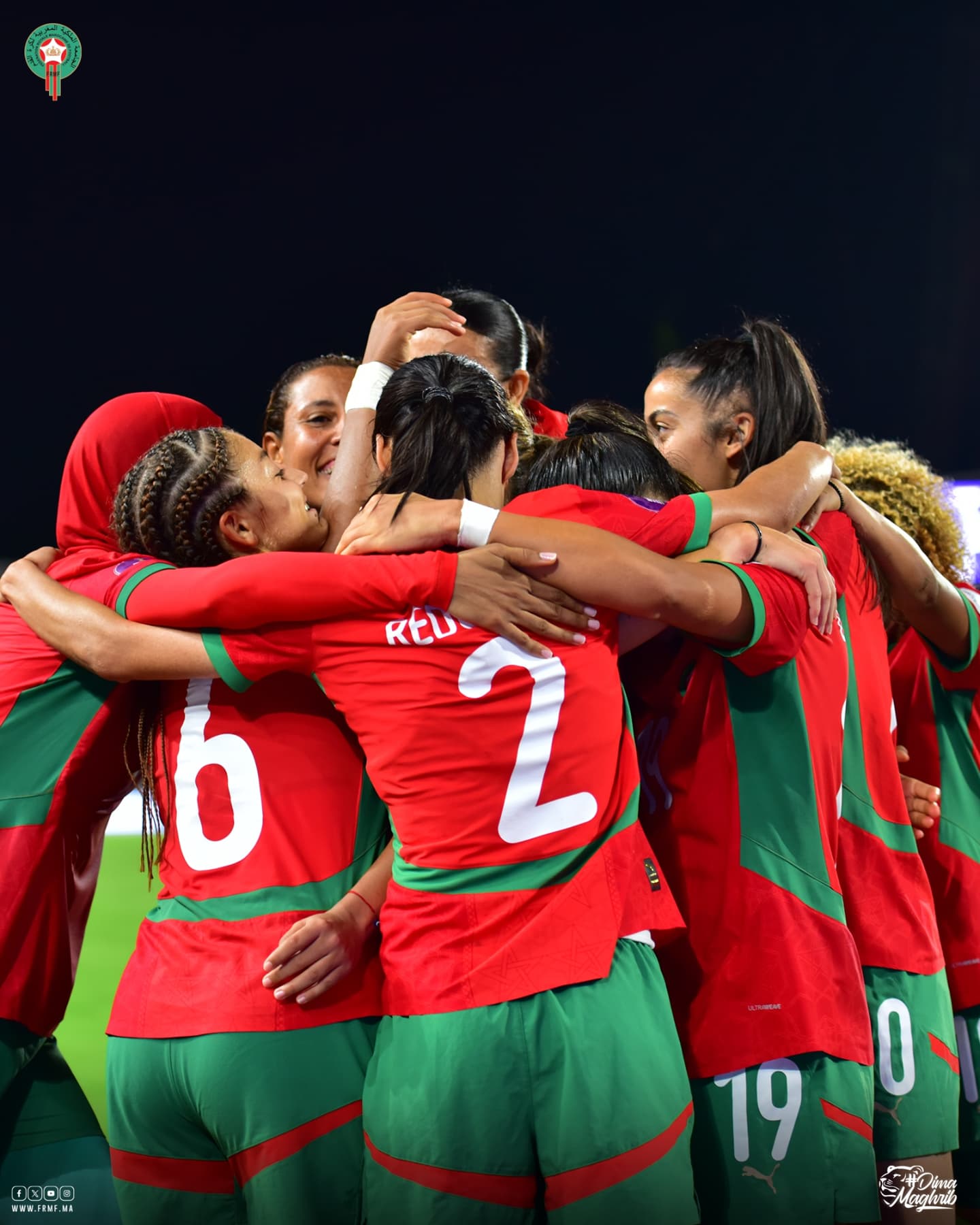 المنتخب المغربي للسيدات ينهي الشوط الأول لنهائي “الكان” بثنائية