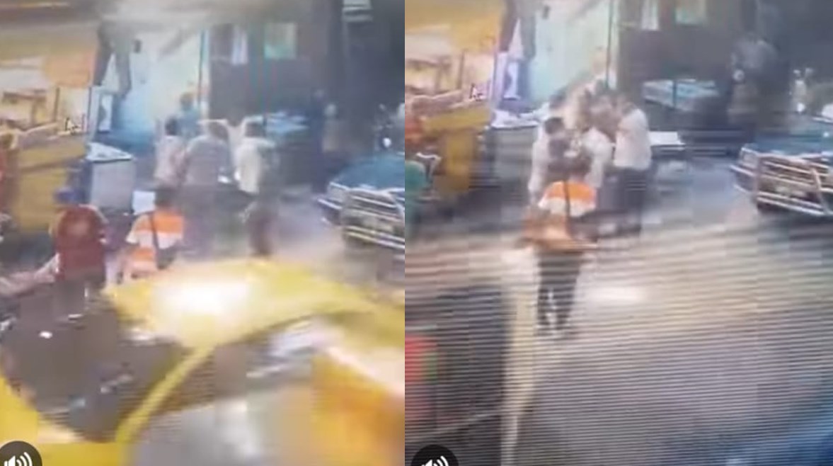 حملة إزالة تنتهي باعتداء مسؤولين على فطاطري بطهطا.. وفيديو يوثق الواقعة