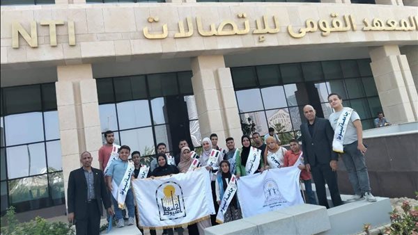 زيارة ميدانية لطلاب جامعات شمال ووسط الصعيد من ذوي الإعاقة للأكاديمية الوطنية لتكنولوجيا المعلومات