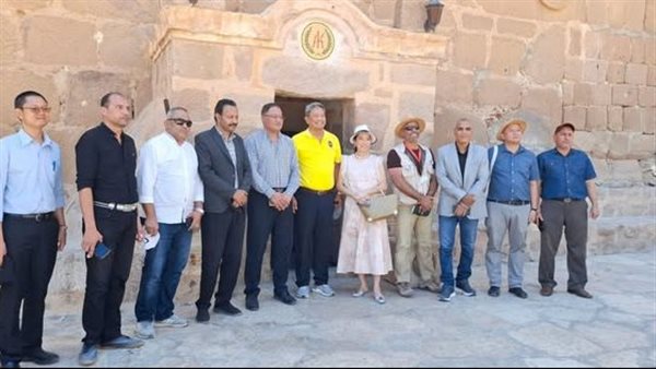 سفير تايلاند بالقاهرة يزور سانت كاترين ويشيد بالقيمة الروحية والتاريخية للدير