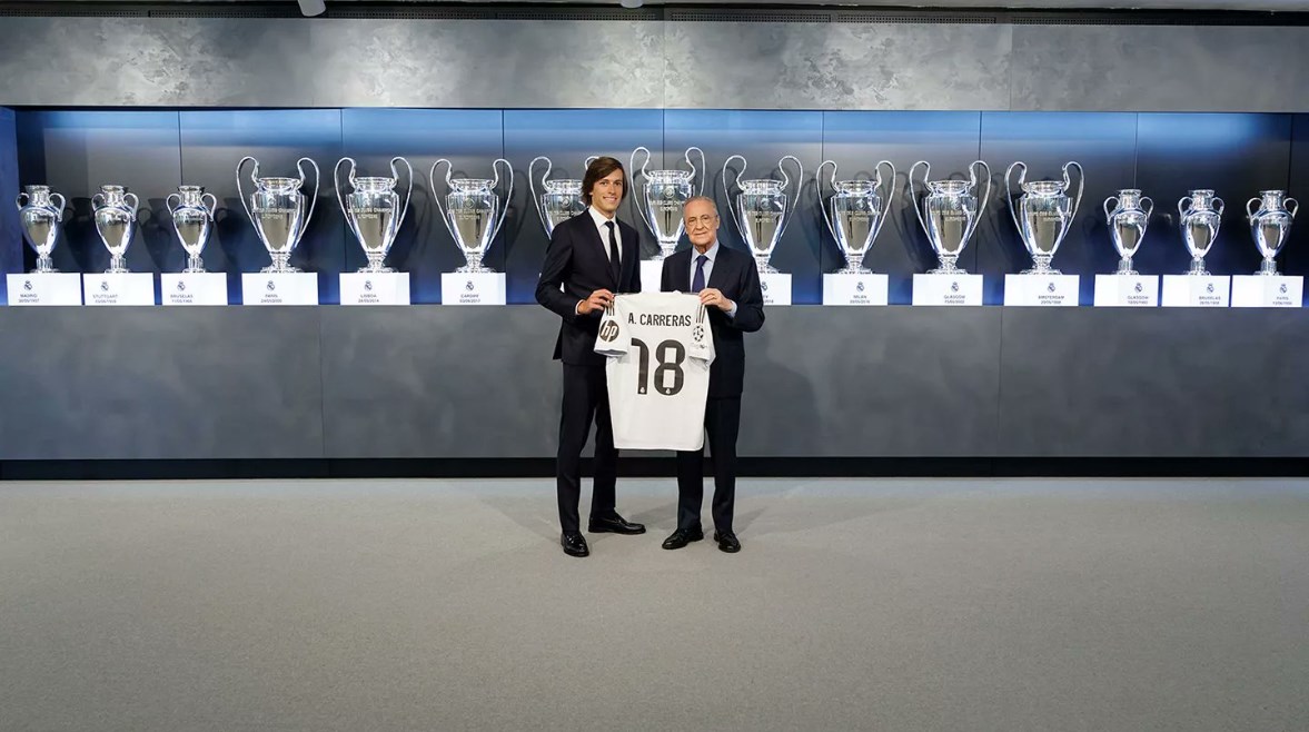 كاريراس: أعد جماهير ريال مدريد بأن أكون على قدر الثقة
