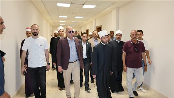 وزير الأوقاف يتفقد مسجد العلي العظيم بالقاهرة