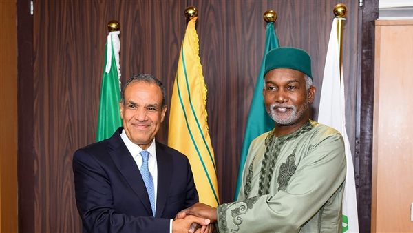 وزير الخارجية يلتقي نظيره النيجيري في أبوجا لبحث سبل تعزيز العلاقات الثنائية بين البلدين